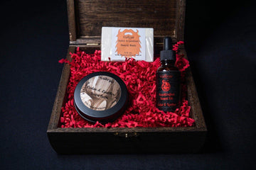 Cedar and Leather Beard Care Kit - Valkryie