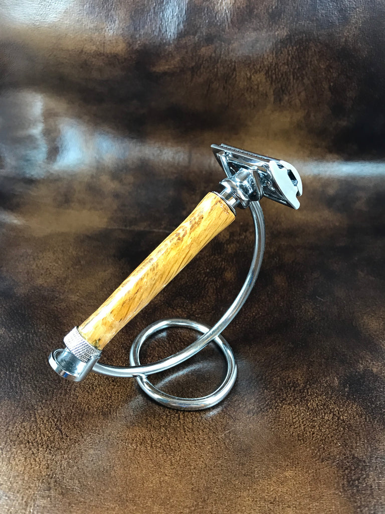 Whiskey Barrel  DE Safety Razor - Valkryie