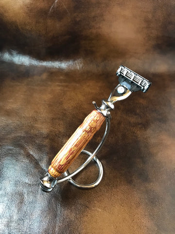 Red Wine Barrel Gillette Razor - Valkryie